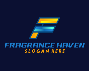 Racing Delivery Logistics logo design