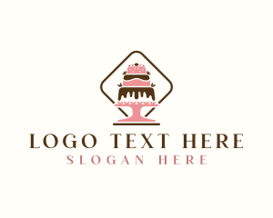 Sweet - Celebration Cake Baking logo design