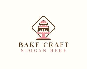 Celebration Cake Baking logo design