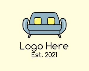 Upholstery - Modern Sofa Furniture logo design