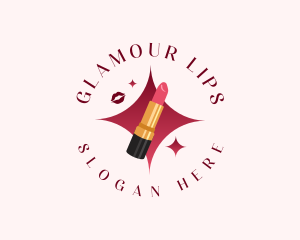 Beauty Lipstick Cosmetics logo design