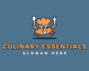 Culinary Crab Chef logo design