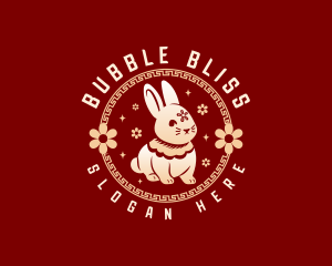 Cute Rabbit Bunny Logo