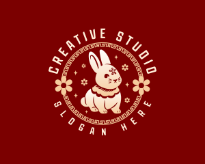 Cute Rabbit Bunny Logo