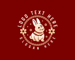 Cute Rabbit Bunny Logo