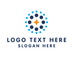 Night - Generic Star Dots logo design