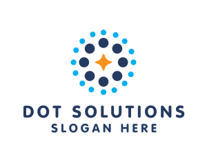 Dot - Generic Star Dots logo design