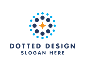 Dotted - Generic Star Dots logo design