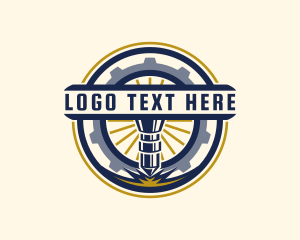 Cog - Industrial Laser Engraving Machine logo design