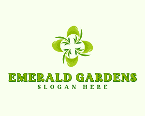 Organic Botanical Gardening logo design