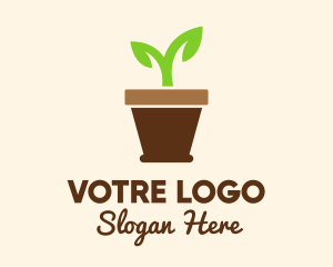 Plant - Garden Seedling Plant logo design