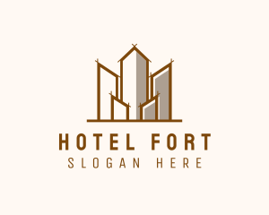 Luxury Hotel Architecture logo design