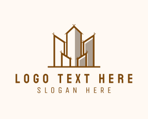 Premium - Luxury Hotel Architecture logo design