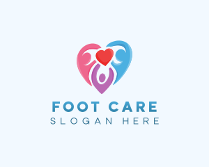 Heart Family Care logo design