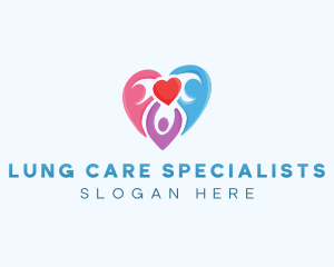 Heart Family Care logo design