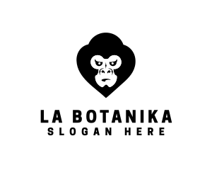 Angry - Tough Mad Gorilla logo design