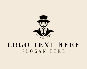 Smoke Pipe - Fashion Tuxedo Menswear logo design