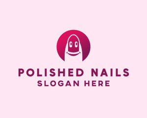 Happy Nail Spa logo design