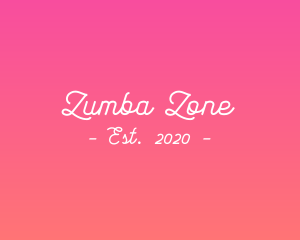 Zumba - Generic Beauty Cursive logo design