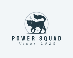 Squad - Wolf Camp Wildlife logo design