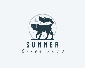 Wolf Camp Wildlife  logo design