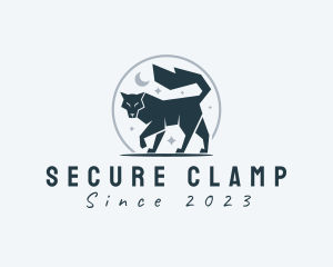 Wolf Camp Wildlife  logo design