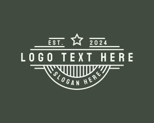 Public Relations - Minimalist Patriotic Star logo design