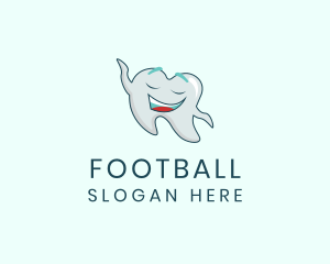 Mascot - Happy Dental Tooth logo design