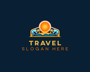 Summer Beach Resort Logo