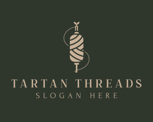 Thread Bobbin Tailoring logo design