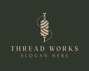 Thread Bobbin Tailoring logo design