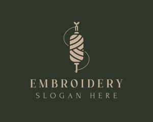 Thread Bobbin Tailoring logo design