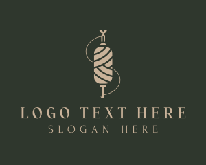 Sew - Thread Bobbin Tailoring logo design