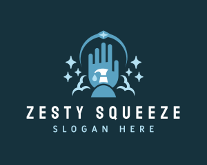 Hand Cleaning Sanitizer  logo design