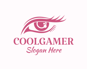 Beautiful Eye Lashes Makeup  Logo