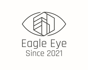 Construction Building Eye logo design