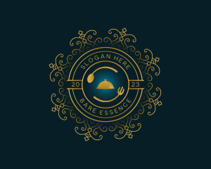 Restaurant Eatery Luxury logo design