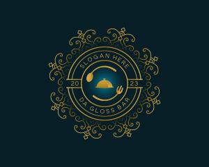 Restaurant Eatery Luxury logo design