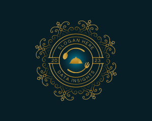 Restaurant Eatery Luxury logo design