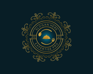 Restaurant Eatery Luxury logo design