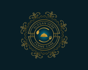 Restaurant Eatery Luxury logo design