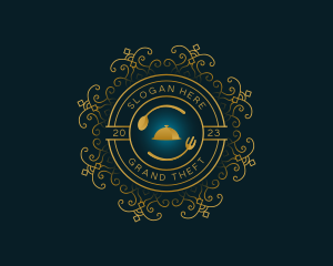 Kitchen - Restaurant Eatery Luxury logo design