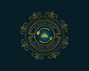 Restaurant Eatery Luxury logo design