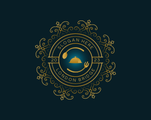 Restaurant Eatery Luxury logo design