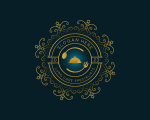 Restaurant Eatery Luxury logo design