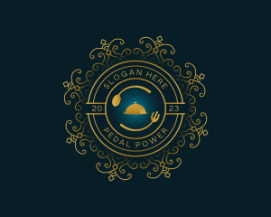 Restaurant Eatery Luxury logo design