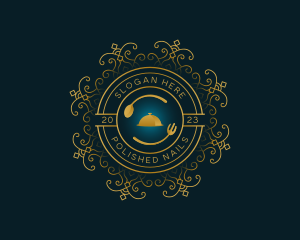 Restaurant Eatery Luxury logo design