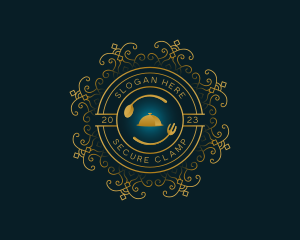 Restaurant Eatery Luxury logo design