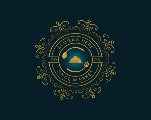 Restaurant Eatery Luxury logo design