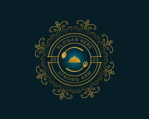 Restaurant Eatery Luxury logo design